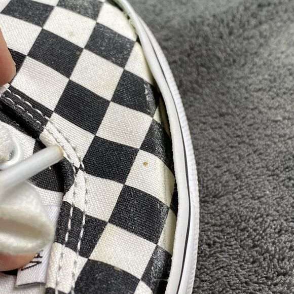 Vans Checkerboard Lace Up Sneakers Check Design Women's Size 6 Kids 4.5 - Picture 8 of 13